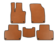 Volvo XC90 2015- EVA Floor Mats (2 Rows, Orange) photo 1