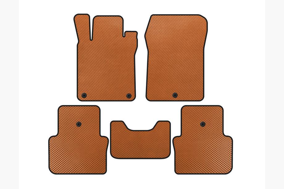 Acura TLX 2014-2020 EVA Floor Mats (SD, Orange) Image