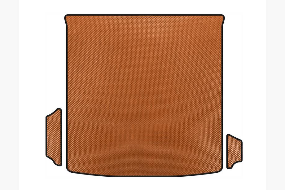 Audi Q8 2018- EVA Trunk Mat V-1 (Orange) Image