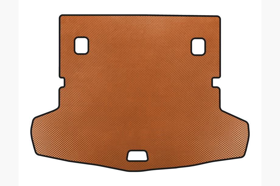 BMW 2 Series Active Tourer F45/F46 2014-2021 EVA Trunk Mat V-1 (For F46, 7-Seater, Orange) Image