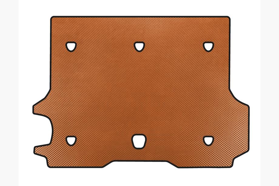 Chevrolet Trailblazer 2002-2012 EVA Trunk Mat (Orange) Image
