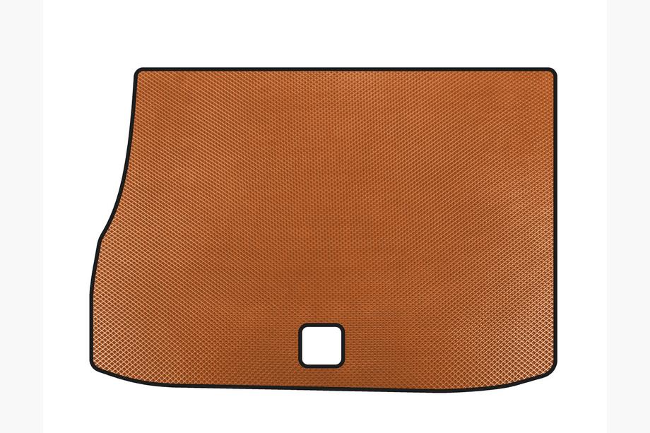 Citroen DS-5 2011-2015 EVA Trunk Mat (HB, Hybrid/Automatic, Orange) Image