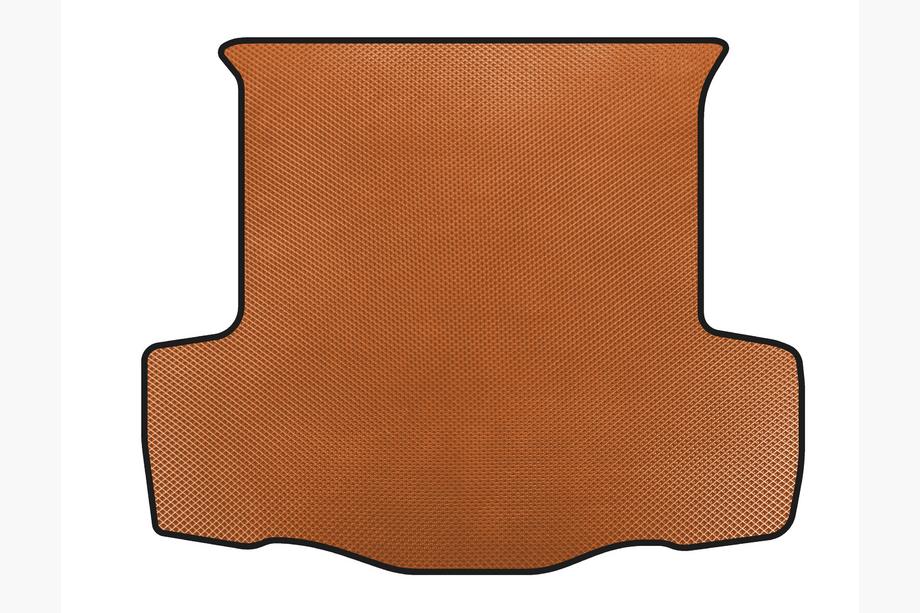 Fiat Linea 2006-2018 EVA Trunk Mat (SD, Orange) Image