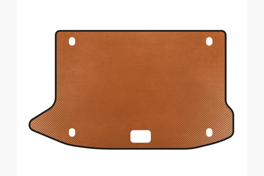Hyundai Kona 2017-2023 EVA Trunk Mat V2 (Orange) Image