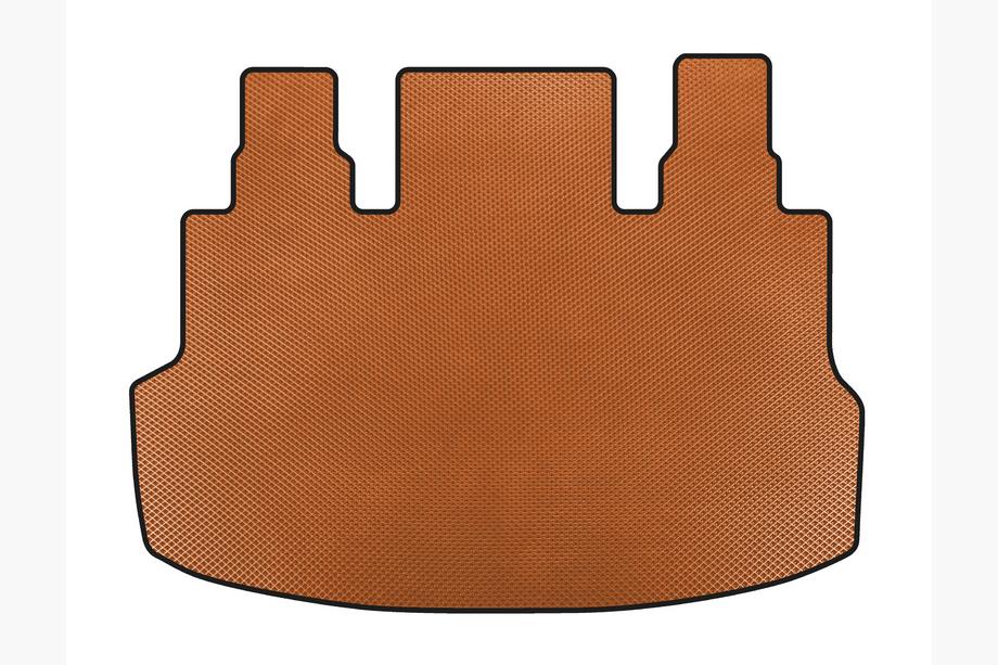 Hyundai Staria 2021- EVA Trunk Mat (1+1.5/9-seater, Orange) Image