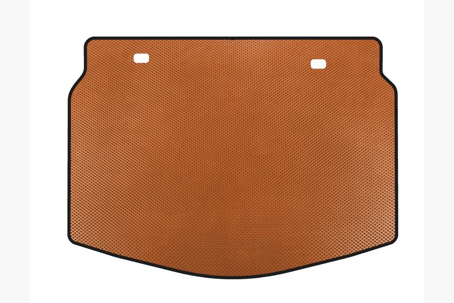 Hyundai Veloster 2018-2022 EVA Trunk Mat (Coupe, Orange) Image