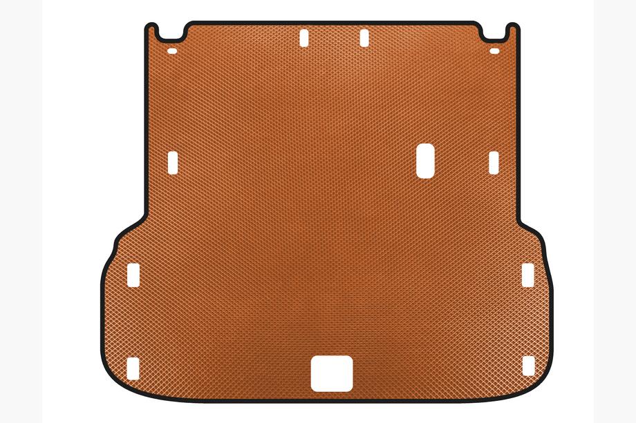 Infiniti QX60 2016-2021 EVA Trunk Mat (up to 2nd Row, Orange) Image