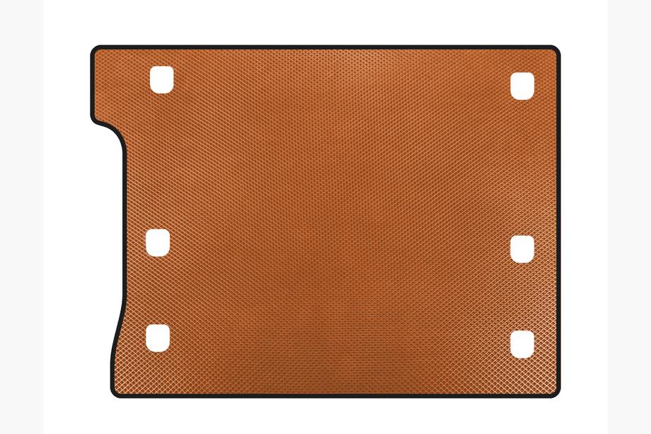 Jeep Wrangler 2018- EVA Trunk Mat (Rubicon Unlimited/5-Door, Orange) Image