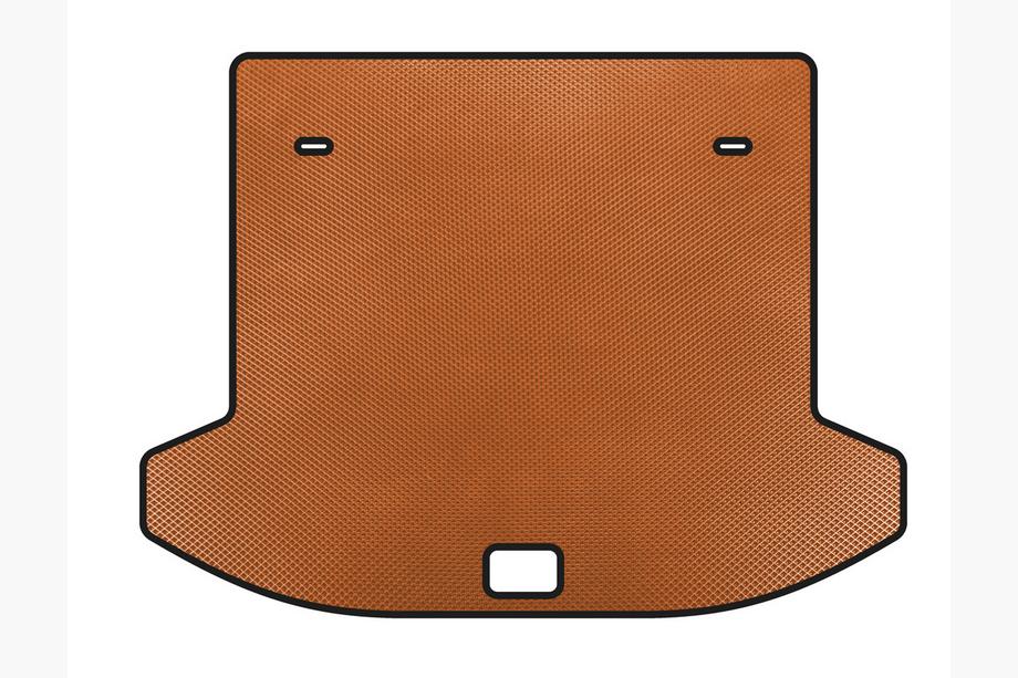 Jetour X70 2018- EVA Trunk Mat (2 Rows, Orange) Image