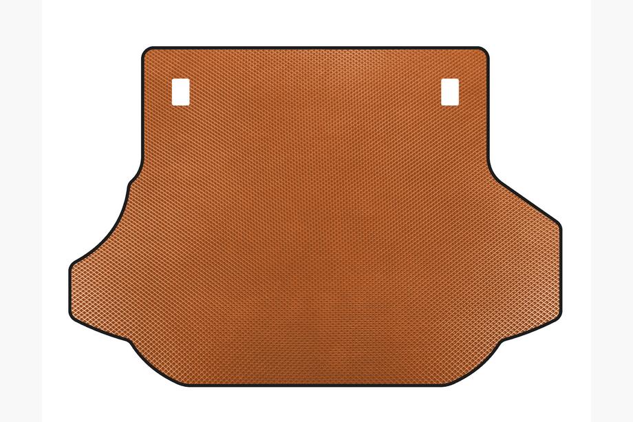 Kia Carens 1999-2012 EVA Trunk Mat (Orange) Image