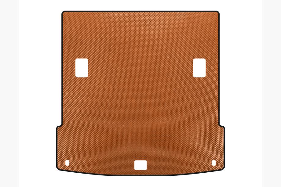 Kia Mohave 2008-2016 EVA Trunk Mat (Orange) Image