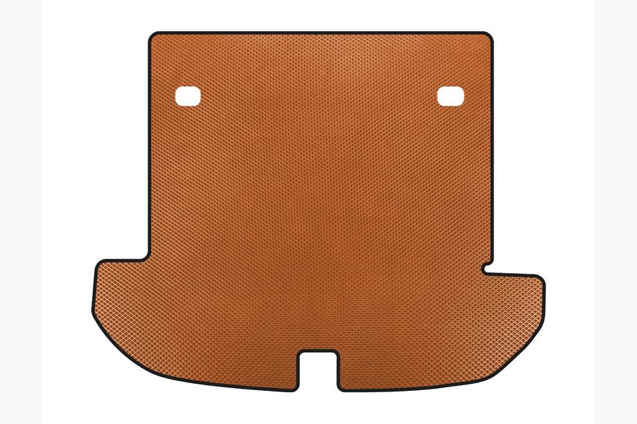 Kia Sorento III UM 2014-2020 EVA Trunk Mat (7-Seater, Orange) Image
