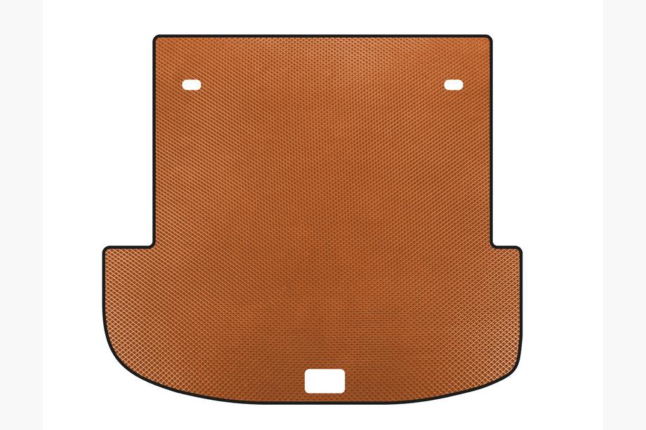 Kia Stonic 2017- EVA Trunk Mat (7-Seater, Orange) Image