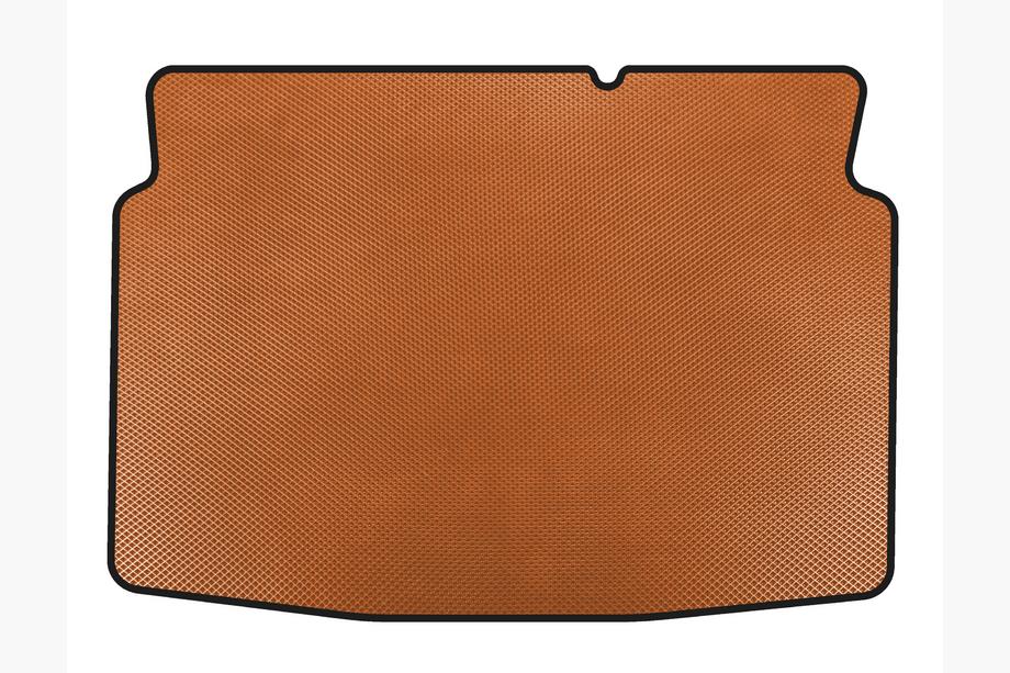 Peugeot 207 2006–2014 EVA Trunk Mat (HB, 5-Door, Orange) Image