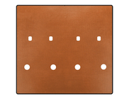 Peugeot Partner/Rifter 2019- EVA Trunk Mat (Long Wheelbase, Orange) photo 1