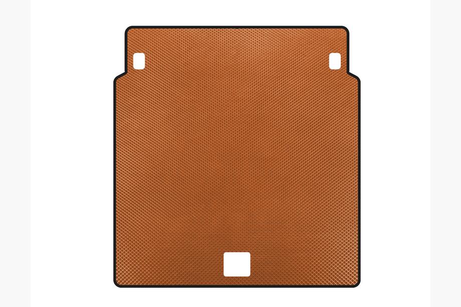 Porsche Panamera 2009-2016 EVA Trunk Mat (2009-2013, Coupe, 4-Door, Orange) Photo 1