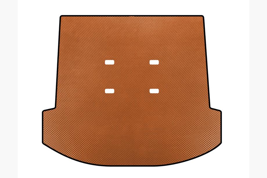 Toyota Fortuner 2006-2015 EVA Trunk Mat (Orange) Image