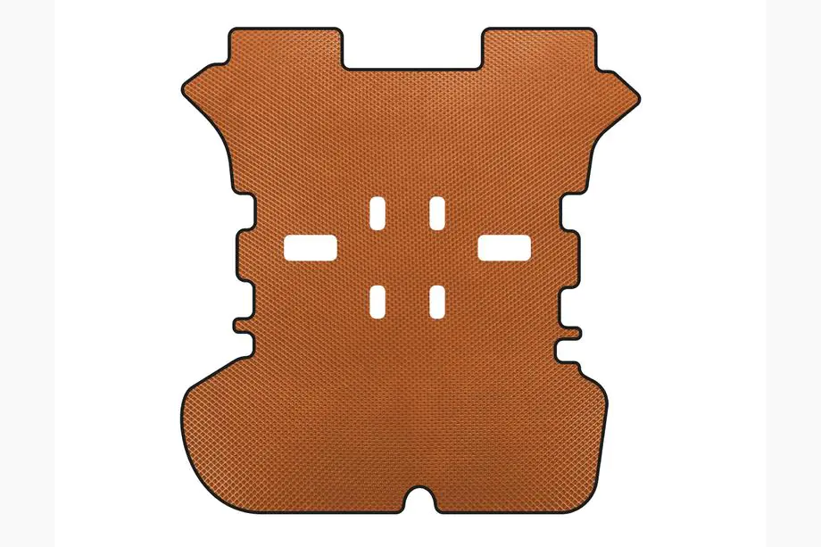 Toyota Previa 2000-2006 EVA Trunk Mat (Orange) Image