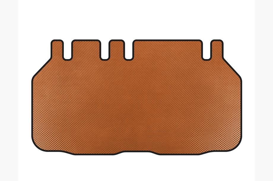 Toyota Previa 2006-2019 EVA Trunk Mat (6-Seater, Orange) Image