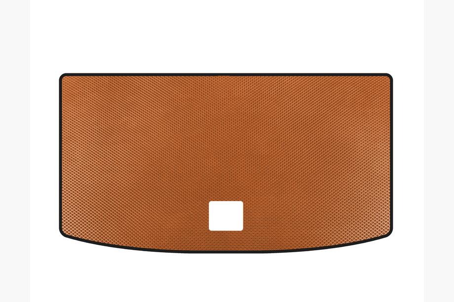 Volkswagen Atlas (Terramont) 2016- EVA Trunk Mat (7-Seater, Orange) Image