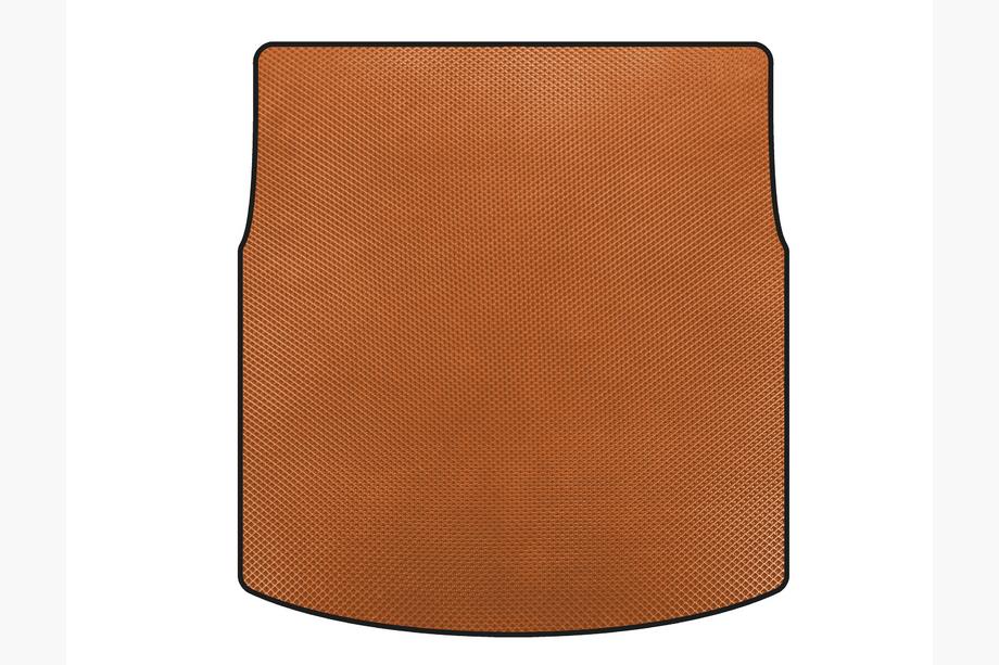 Volkswagen Phaeton 2002-2016 EVA Trunk Mat (SD, Short Base, Orange) Image