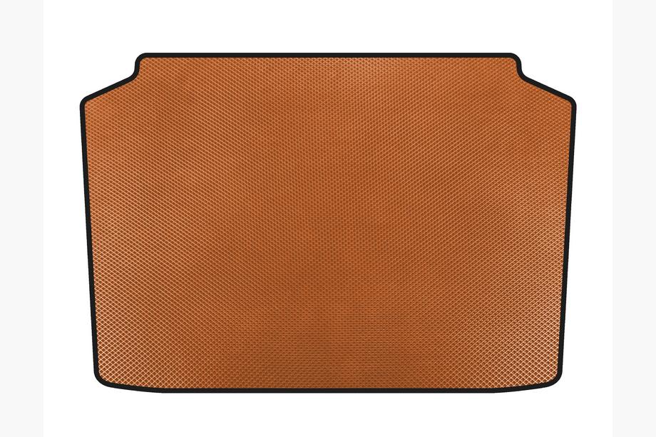 Volkswagen Polo 2001-2009 EVA Trunk Mat (HB, 3/5-door, Orange) Image