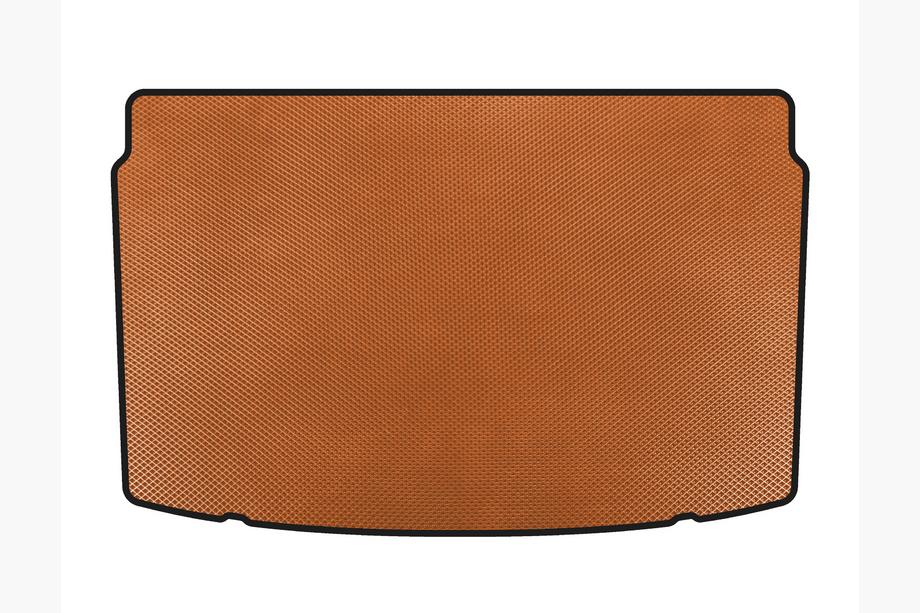 Volkswagen Polo 2017- EVA Trunk Mat (HB, Orange) Image