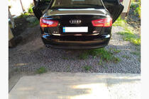Audi A6 C7 2011-2017 Trunk trim stainless steel photo 5