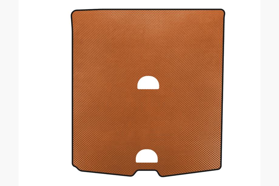 Volvo XC90 2015- EVA Trunk Mat (up to 2nd Row, Orange) Image
