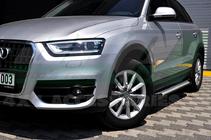 Audi Q3 2011-2019 Side Steps Allmond (2 pcs, Aluminum) photo 3