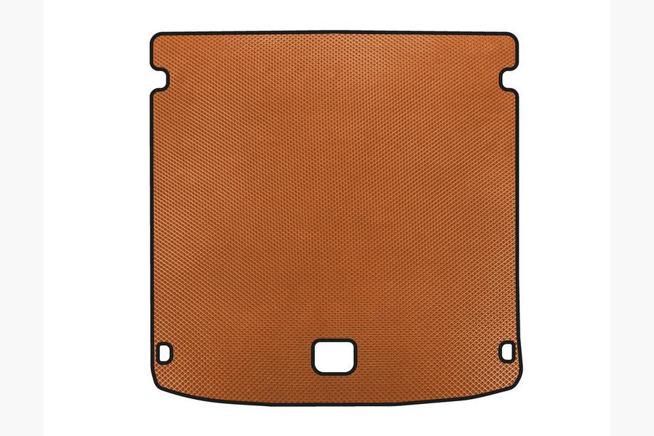 Audi A4 B7 2004-2008 EVA trunk mat V-1 (Avant, Orange) Image