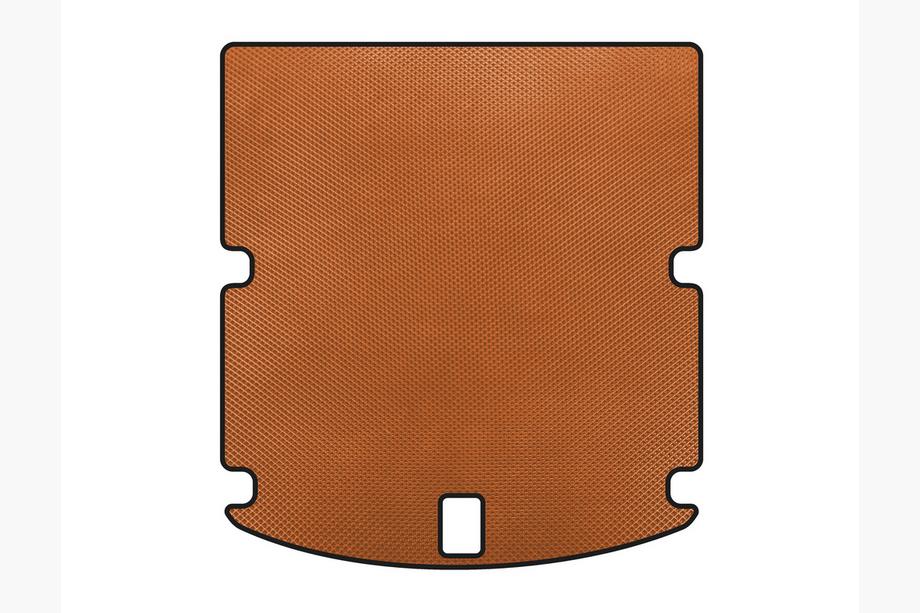 Audi A4 B9 2015-2024 EVA Trunk Mat (Sedan, Orange) Image