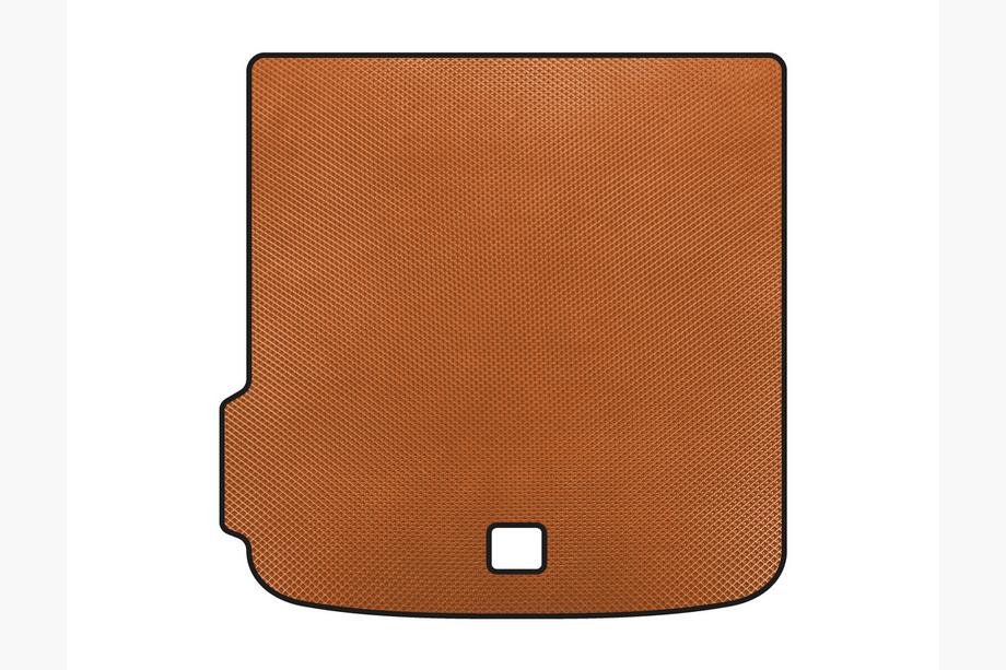 Audi A4 B9 2015-2024 EVA trunk mat V-1 (Avant, Orange) Image