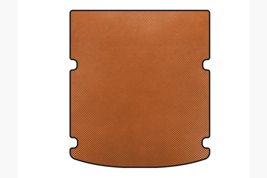 Audi A6 C7 2011-2017 EVA trunk mat V-1 (Sedan, Orange) Image