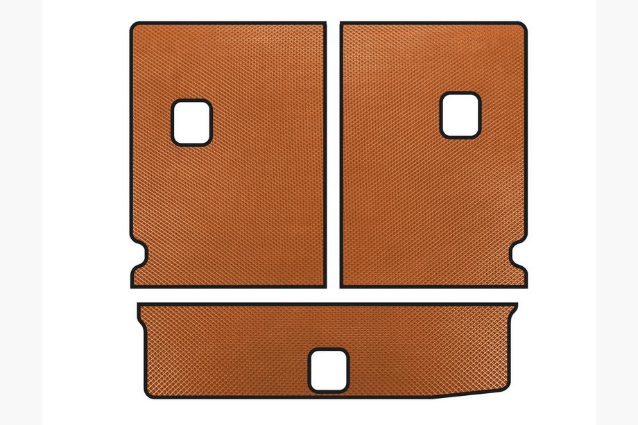 Chevrolet Orlando 2010-2018 Trunk Mat V-1 (Orange) Image