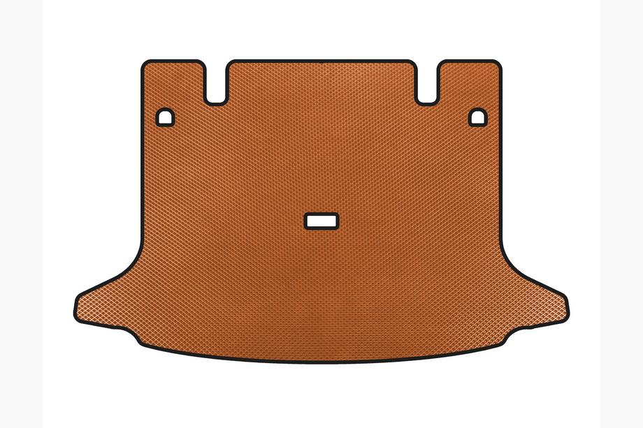 Dacia Logan I 2005-2008 Trunk Mat EVA (SW, 7-Seater, Orange) Image