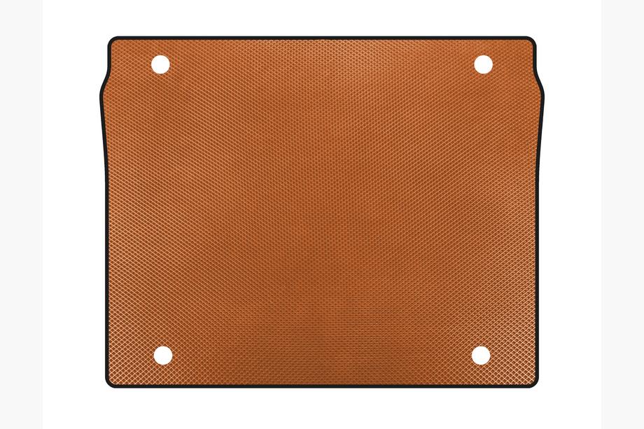 Fiat Doblo II 2010-2022 Trunk Mat EVA (5-Seater/Short Base, Orange) Image
