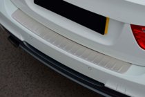 BMW 3 Series E90/E91 2005-2011 Rear bumper protector stainless steel (2006-2008, SW) photo 6