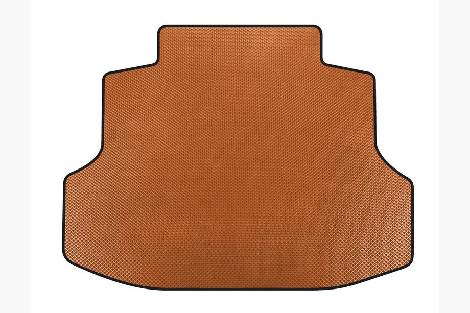 Honda Civic Sedan VII 2001-2006 Trunk Mat EVA (SD, Orange) Image