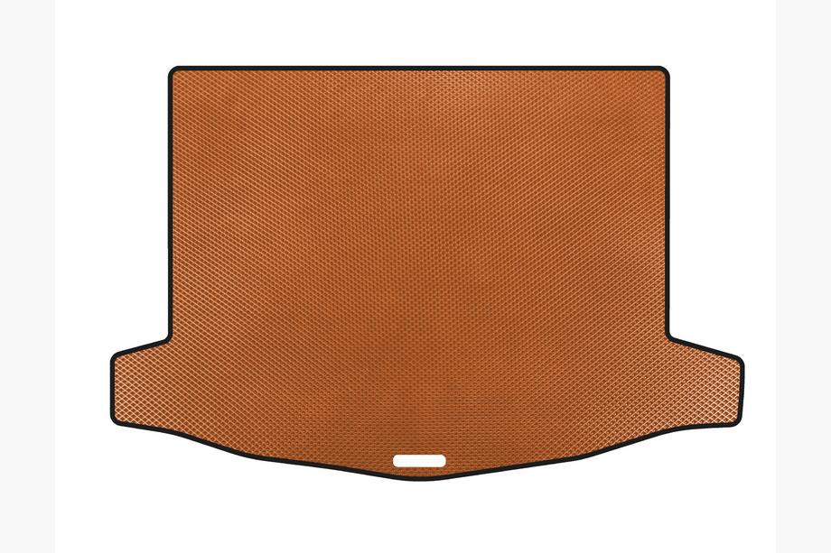 Honda Civic HB 2012-2020 Trunk Mat (2011-2014, HB, 5-Door, Orange) Image