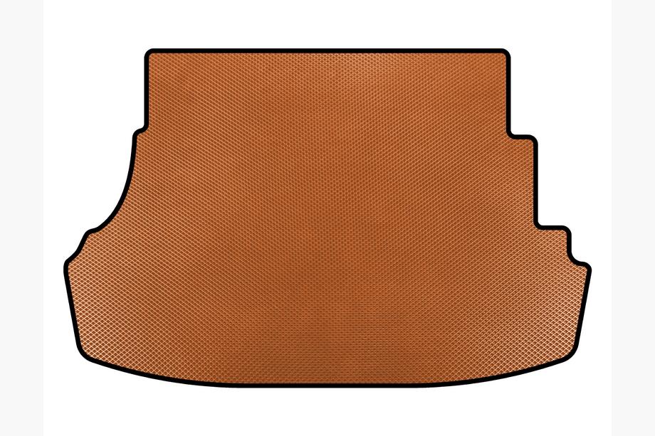 Hyundai Accent 2017-2023 EVA Trunk Mat (SD, Orange) Image