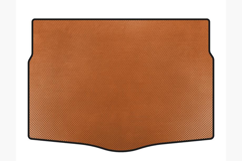 Hyundai I-30 2012-2017 EVA Trunk Mat (HB, 5-Door, Orange) Image