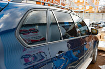 BMW X5 E70 2007-2013 Stainless Steel Door Pillar Trim photo 3