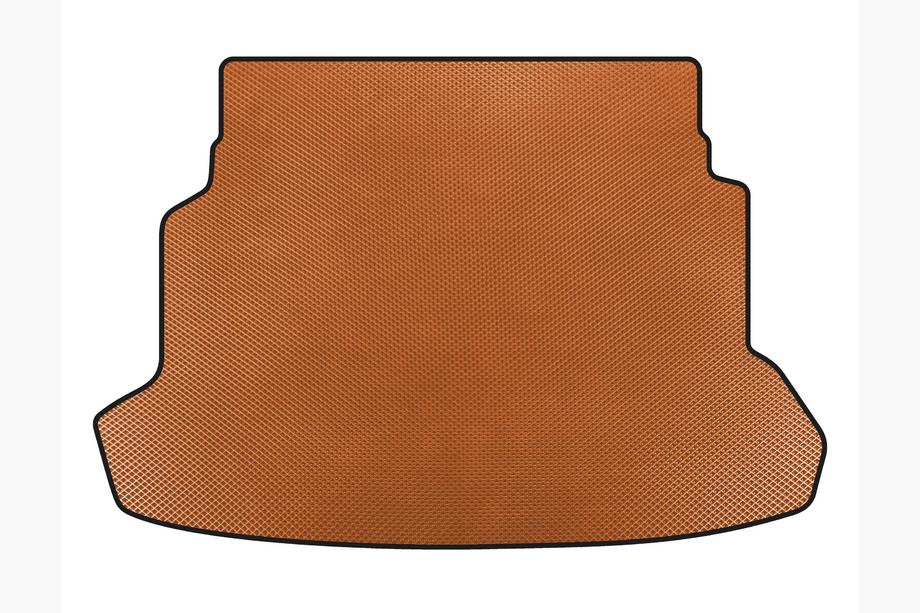 Kia Spectra 2000-2011 Trunk Mat EVA (SD, Orange) Image