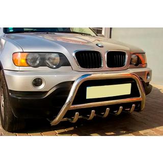 Bull Bar WT003 (Stainless Steel) BMW X5 E53 1999–2006 photo 2