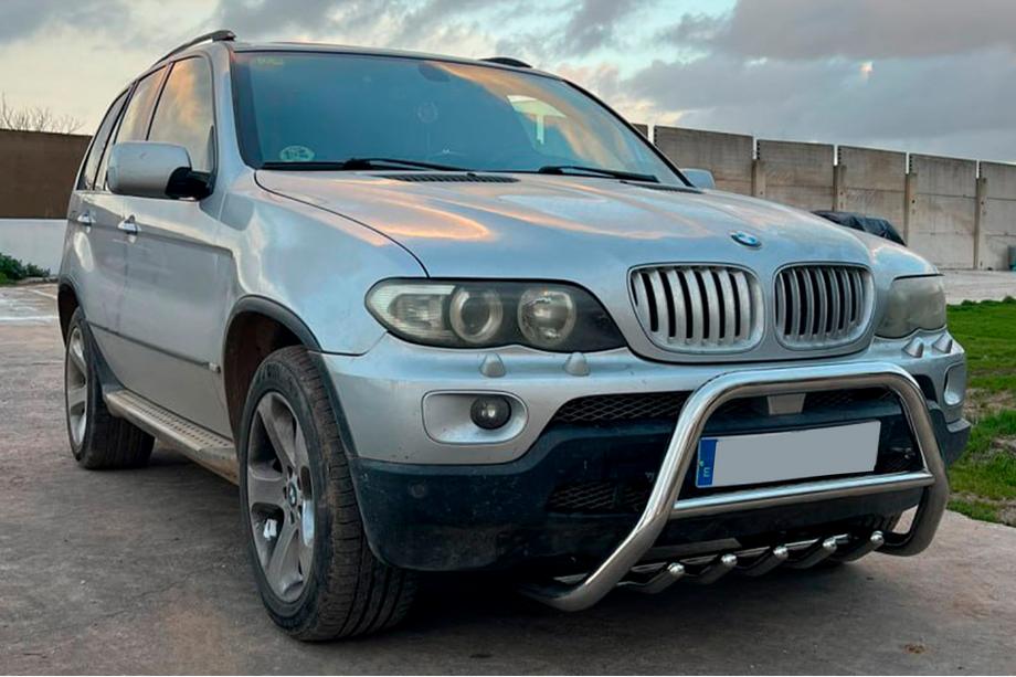 BMW X5 E53 1999–2006 Bull Bar WT003 (Stainless Steel) Image