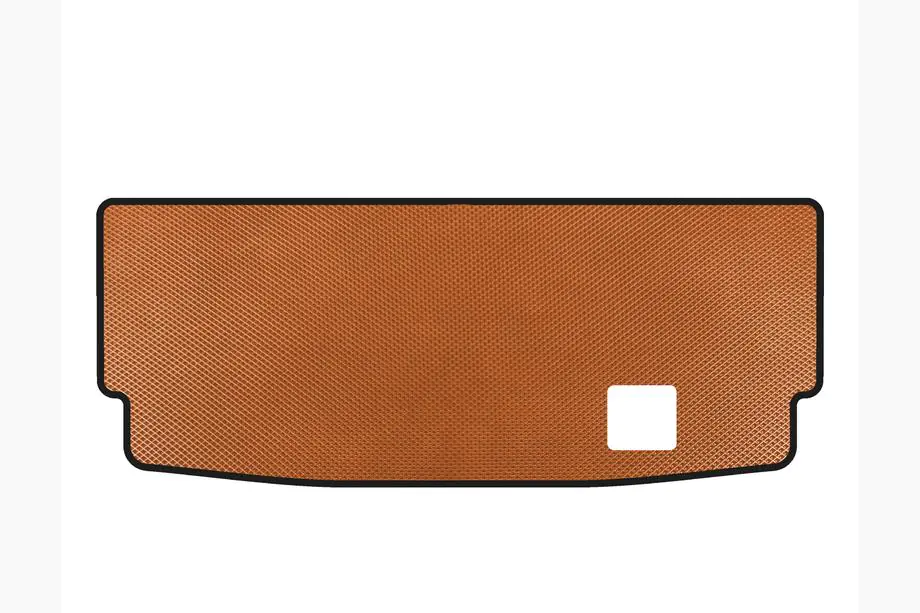 Mercedes GL class X164 2006-2012 Trunk Mat (7-seater with folded 3rd row, Orange) Image
