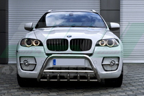 BMW X5 E70 2007-2013 Bull Bar WT003 (Stainless Steel) photo 1