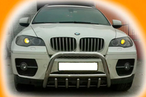 BMW X6 E71 2008–2014 Bull Bar WT003 (Stainless Steel) photo 4