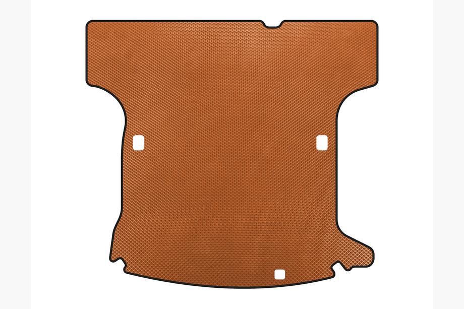 Renault Logan I 2005-2008 Trunk Mat (2005-2009, SW, 5-Seater, Orange) Photo 1